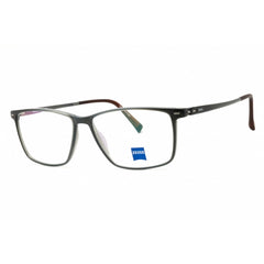 Zeiss ZS20008 220 Men's Grey Injected Propionate Full Rim Rectangular Eyeglasses