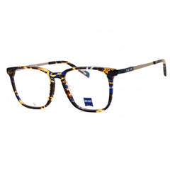 Zeiss ZS23717 241 Men's Striped Brown/Blue Acetate Full Rim Rectangular Eyeglasses