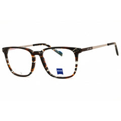 Zeiss ZS23717 243 Men's Striped Brown/Grey Acetate Full Rim Rectangular Eyeglasses