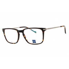 Zeiss ZS24722 240 Men's Tortoise Acetate Full Rim Rectangular Eyeglasses, 57 mm