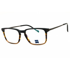 Zeiss ZS24722 035 Men's Dark Grey/Havana Acetate Frame Rectangular Eyeglasses, 54 mm