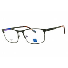 Zeiss ZS25161 326 Men's Satin Khaki Titanium Full Rim Rectangular Shape Eyeglasses