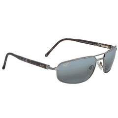Maui Jim Kahuna 162-02 Polarized Sunglasses Neutral Grey Gunmetal Frame