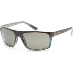 Maui Jim Byron Bay MJ0746S-002 Polarized Wrap Sunglasses Marlin Nylon 62mm