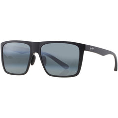 Maui Jim Honokalani MJ0455S-001 Polarized Sunglasses Matte Black MauiPure 57mm