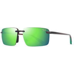 Maui Jim MJ0656SA-002 Laulima AF Polarized Sunglasses, Brown, 61mm
