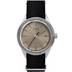 Timex Marlin Jet TW2Y06300VQ Men's Automatic Watch 38mm Stainless Steel Champagne Dial