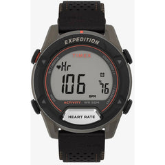 Timex TW4B27100JT Rugged Men's Digital Watch, 43mm Brown Leather Strap