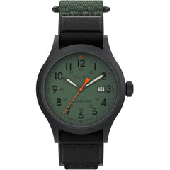 Timex TW4B29800JT Expedition Scout Men's Watch 40mm Green Dial Fabric Strap