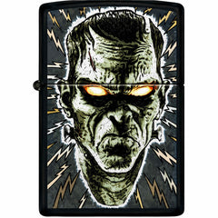 Zippo 24448 Frankenstein Bolted Man Black Matte Windproof Pocket Lighter