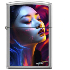 Zippo 46409 Windproof Pocket Lighter - Genuine Refillable All-Metal Design Gift