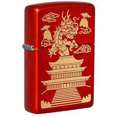 Zippo 49517 Eastern Dragon Windproof Pocket Lighter, Laser Engraved