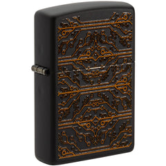 Zippo 49572 Motherboard Pattern Windproof Pocket Lighter, Classic