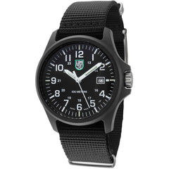 Luminox X2.BD01.2 G 2400 Men's Quartz Black Dial 43mm Nylon Watch