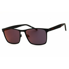 HUGO HG 1328/S 0003 AO Men's Matte Black Acetate Rectangular Full Rim Frame Sunglasses