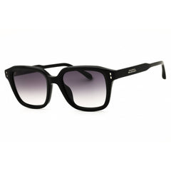 Isabel Marant IM 0109/G/S 0807 9O Women's Rectangular Sunglasses Black Plastic Frame