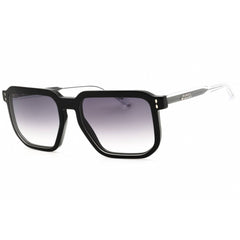 Isabel Marant IM 0165/S 0807 9O Women's Oval Sunglasses Black Plastic Full-Rim Frame