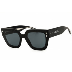 Isabel Marant IM 0170/S 0807 IR Women's Full Rim Sunglasses Black Plastic Frame