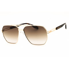 Marc Jacobs 748/S 006J HA Men's Aviator Sunglasses in Gold/Havana Metal Full Rim