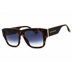 Marc Jacobs 842/S 086 Men's Rectangular Shape Sunglasses in Havana Plastic Full Rim