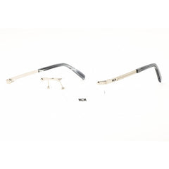 MCM MW5018-H 016 Women's Shiny Palladium Metal Rimless Rectangular Shape Eyeglasses