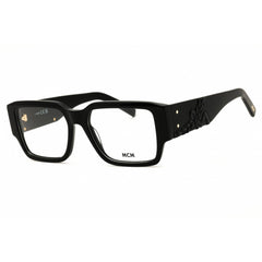 MCM MW5024 001 Unisex Shiny Black Acetate Rectangular Shape Full Rim Frame Eyeglasses