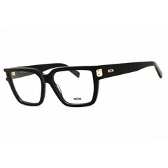 MCM MW5025 001 Women's Shiny Black Acetate Rectangular Shape Full Rim Frame Eyeglasses