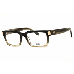 MCM MW5027 050 Men's Dark Brown Acetate Rectangular Shape Full Rim Frame Eyeglasses
