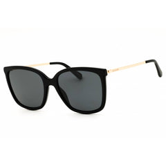 Moschino Love MOL035/S/COS 0807 M9 Women's Rectangular Sunglasses in Black Plastic