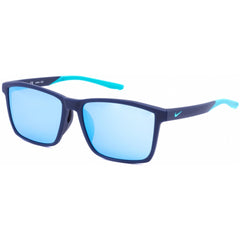 Nike CHANNEL M AF CW4726 410 Men's Rectangular Sunglasses Matte Midnight Navy/Grey