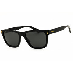 Polaroid Core PLD 6186/S 0807 M9 Unisex Full Rim Sunglasses Black Plastic Frame