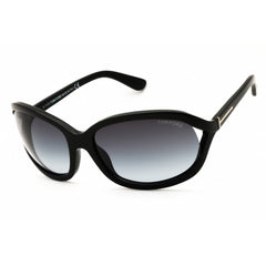 Tom Ford FT0278 VIVIENNE 01B Women's Oversized Shape Sunglasses in Shiny Black Acetate