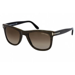 Tom Ford FT0336 05K Men's Rectangular Shape Sunglasses in Black/Brown Acetate Full Rim
