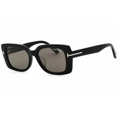 Tom Ford FT1170-K 01A Women's Full Rim Sunglasses Shiny Black Acetate Frame