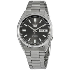 Seiko 5 SNXS79J1 Men's Black Dial Automatic Stainless Steel Watch 38mm