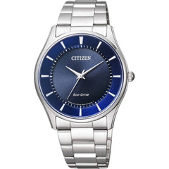 Citizen Eco-Drive BJ6480-51L Men's Stainless Steel Watch, Blue Dial, 37mm