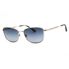 Lacoste L270S 045 Silver Men's Rectangular Metal Full Rim Sunglasses
