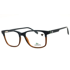 Lacoste L4002 410 Blue/Transparent Brown Injected Propionate Men's Full Rim Eyeglasses