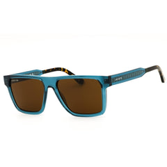Lacoste L6059S 410 Transparent Blue Men's Injected Propionate Rectangular Full Rim