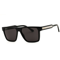 Lacoste L6059SN 001 Black Men's Rectangular Injected Propionate Full Rim Sunglasses