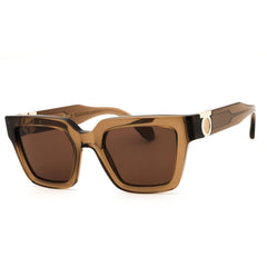 Salvatore Ferragamo SF2066S 232 Transparent Brown Women's Acetate Rectangular Full Rim