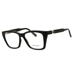 Salvatore Ferragamo SF3030E 001 Black Women's Injected Propionate Full Rim Rectangular