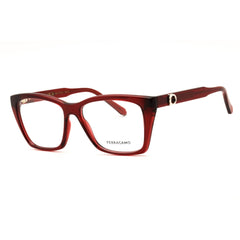 Salvatore Ferragamo SF3030E 616 Transparent Red Women's Injected Propionate Full Rim