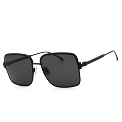 Salvatore Ferragamo SF317S 002 Matte Black Women's Rectangular Metal Full Rim