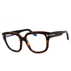 Tom Ford FT6094-B 052 Dark Havana Women's Acetate Full Rim Rectangular Eyeglasses