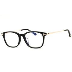 Tom Ford FT6105-D-B 001 Shiny Black Men's Rectangular Acetate Full Rim Eyeglasses