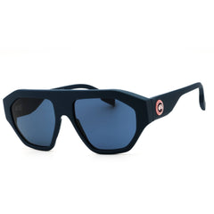 Canada Goose GC25604SN SID 424 Matte Blue Injected Propionate Oval Sunglasses