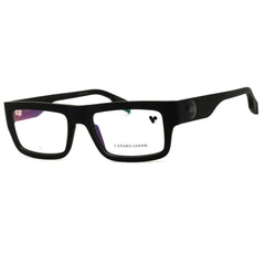 Canada Goose GC25615 002 Matte Black Injected Propionate Rectangular Eyeglasses