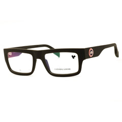 Canada Goose GC25615 317 Matte Khaki Injected Propionate Rectangular Eyeglasses