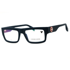 Canada Goose GC25615 424 Matte Blue Injected Propionate Rectangular Eyeglasses